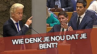 Mooi Wilders SLO0PT Jetten mbt de NOODWET van Faber amp krijgt APPLAUS [upl. by Airdnax587]