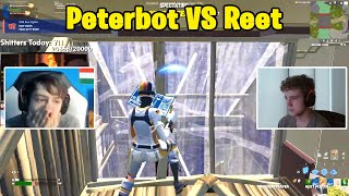 Clix and Reet VS Peterbot amp Elite Kwanti 2v2 TOXIC Boxfights [upl. by Grunenwald]