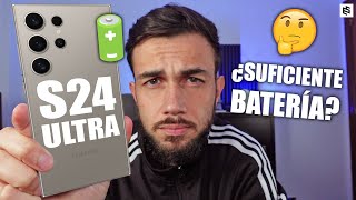 La VERDAD de su BATERÍA🔋Samsung GALAXY S24 ULTRA AUTONOMÍA [upl. by Lamee]