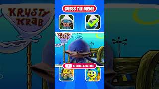 Guess Meme Song Famous Meme Sing Smurf Cat  Spongebob Theme meme memesong shorts [upl. by Liebman]