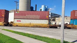 nearly missed a sb intermodal [upl. by Notsirt563]