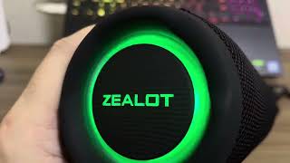 Caixa de Som Zealot S49 Pro  Unboxing e primeiras impressões [upl. by Ellehcen996]