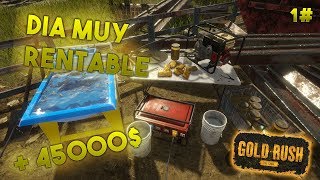 Gold Rush The Game  Primer Día Muy Rentable 1  Gameplay Español [upl. by Lorita]