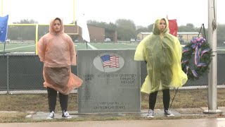 Whitewright students salute veterans with vigil [upl. by Charron504]