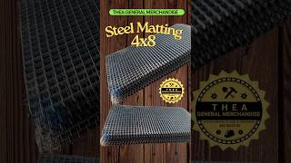 Steel Matting 4x8 hardwarestore steelmatting shortsvideo shorts short [upl. by Arratoon]