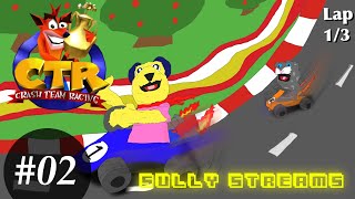 quotFrameperfect boostsquot  Crash Team Racing  Time Trials PS1 Part 02  Sully Streams [upl. by Melita404]