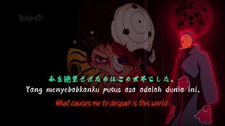 Quotes  Obito Uchiha  Hole in the heart  Sub Indonesia English Japanes [upl. by Atikehs]