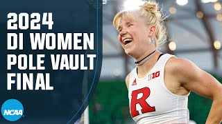 Womens pole vault final  2024 NCAA outdoor track and field championships [upl. by Uella]