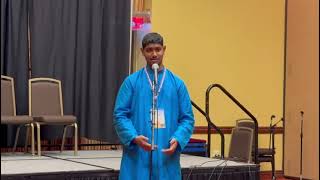 Aaradhya Pradhan Odia speech OSA Convention Nashville July 2024 [upl. by Teirtza]