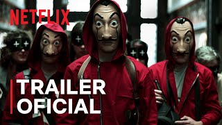 La Casa de Papel  Trailer oficial  Netflix Brasil [upl. by Erroll]