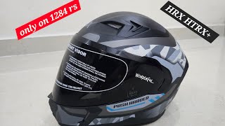 Best helmet under 1500  HRX htrx helmet which is based on steelbird sba 01 Better than sba 1 [upl. by Angelique670]