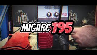 Pinnacle MIGARC 195 MIG Welding Machine Setup Guide  Gas Welding and Gasless Welding Tutorial [upl. by Naldo]