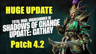 NEWS  HUGE Update To Shadows of Change  New Cathay Units Reveal More Info  Total War Warhammer 3 [upl. by Annaya]