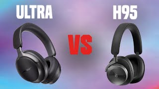 Bose QuietComfort Ultra Headphones vs Bang amp Olufsen Beoplay H95 [upl. by Eliga]