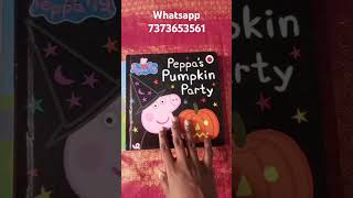 Kids peppa books  kids reading habbit baby activitybook booksforkids peppapig [upl. by Nicolais]