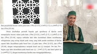 Syarah matan Jazariyyah 11  Bab Lafadz jalalah idgham naqish Ustadz Raden Soekarno LcM Hum” [upl. by Toth]