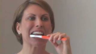 Manual tooth brushing instructions from Crest OralB [upl. by Ylla878]