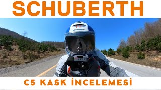 Schuberth C5 Kask İncelemesi  Teke Yolunda NC750X İle Yeni Kask Deneyimi [upl. by Bocock242]