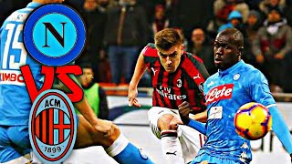 MILAN vs NAPOLI  HIGHLIGHT SEPAKBOLA  CHAMPION LEAGUE [upl. by Costello653]