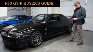 R33 Nissan Skyline GTR Buyers GuideWatch Before Buying [upl. by Enitnemelc]