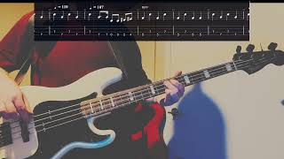 Johnny Cash  Folsom Prison Blues  Bass Cover wTabs [upl. by Aneliram346]