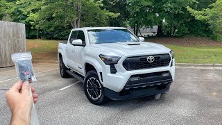 2024 Toyota Tacoma TRD Sport Start Up Exhaust Test Drive Walkaround POV and Review [upl. by Norrek]