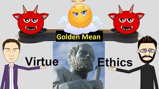 Aristotles Ethical Theory  Virtue Ethics Eudaimonia amp The Golden Mean [upl. by Stoll94]