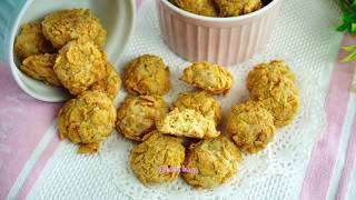 Cornflakes Cookies Rangup Mudah Dan Sedap  Resepi Biskut Cornflakes Simple  Biskut Raya 2022 [upl. by Atnauqal]