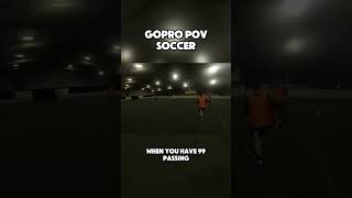 When You Can Pass Like Messi soccershorts messi gopro [upl. by Erastus]