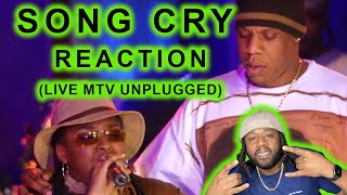 Jay Z Song Cry Live MTV Unplugged REACTION [upl. by Airehtfele374]