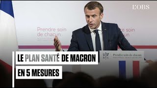 Fin du numerus clausus assistants médicaux  le plan santé de Macron en 5 mesures [upl. by Traci]