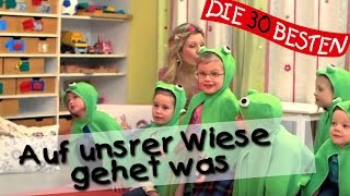 👩🏼 Auf unsrer Wiese gehet was  Singen Tanzen und Bewegen  Kinderlieder [upl. by Esinej]