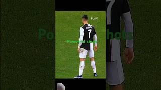 Cr7 powerful shots💯🤯 cr7 ronaldo9 football goat realmadrid rolnado juventus [upl. by Yellas903]