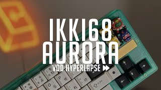 Ikki68 Aurora Prototype Sound Test  Build Vod [upl. by Assirrec]