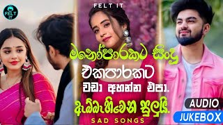 Best Sinhala Songs Collection  Heart Touching Sinhala Songs Collection  Manoparakata Songs 2023 [upl. by Leiser]