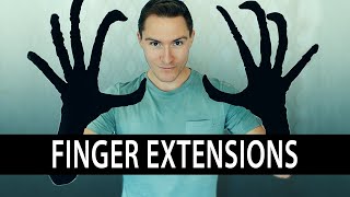 Scary DIY Articulated Finger Extensions [upl. by Weslee157]