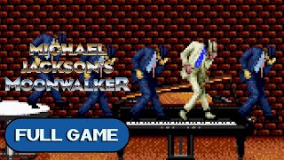 Michael Jacksons Moonwalker GENESIS MEGA DRIVE FULL GAME Longplay Gameplay Walkthrough Playthrough [upl. by Anaitit]