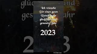 Silvestergruß Neujahr 2023 shorts [upl. by Ahsyla805]