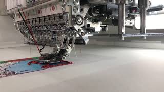 Embroidery Machine Option  Cutting Device  Multi Cording Device Ⅱ  Tajima Industries Ltd [upl. by Vincentia509]