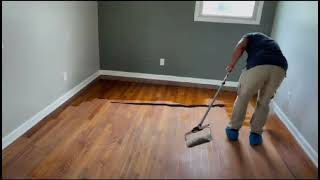 How to refinish hardwood floors without sanding [upl. by Kaylyn]