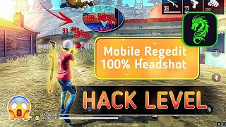 This App Give Only RED NUMBERS In Free Fire  Free Fire Headshot Setting [upl. by Nedah]