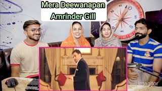 Reaction on Mera Deewanapan  Amrinder Gill  Judaa 2  Latest Punjabi Romantic Songs [upl. by Rowell]