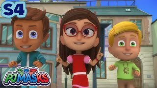 PJ Masks Season 4  The Mysterious MasksBattle of the Fangs  DOUBLE EPISODE  Cartoon for kids [upl. by Kira]