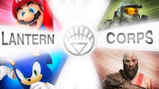 Which LANTERN CORP would VIDEO GAME characters be in [upl. by Doreg]