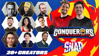 MARVEL SNAP COMMUNITY EVENT ANNOUNCEMENT  CONQUERORS  August 2023 [upl. by Mirna]