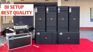 Heavy Competition Dj Setup 4 Top 2 Bass 2 Amplifier Mixer  2025 BEST DJ SETUP INDIAS TOP BRANDS PRO [upl. by Vala]