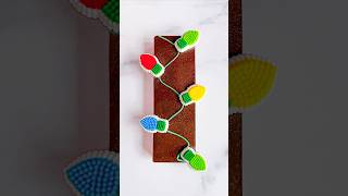 Christmas Lights Cake Pop Bar shorts christmas cakepops holidaywithyoutube [upl. by Odlareg]