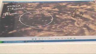 Langrenus Moon Crater has NAZCA Phoenix UFO [upl. by Strenta765]