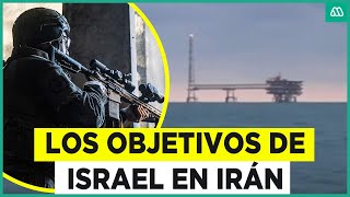 Centrales nucleares y petroleras en la mira Los objetivos militares de Israel en Irán [upl. by Mather]