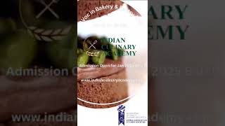 Bachelors Degree in Bakery and Pastry Arts in India indianculinaryacademy bvocpastryarts [upl. by Victor812]